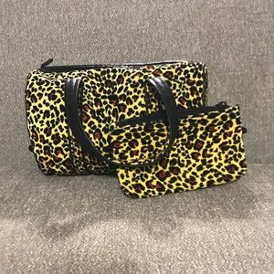 💥💥🐯Cheetah cosmetic and toiletry bag bundle💥💥