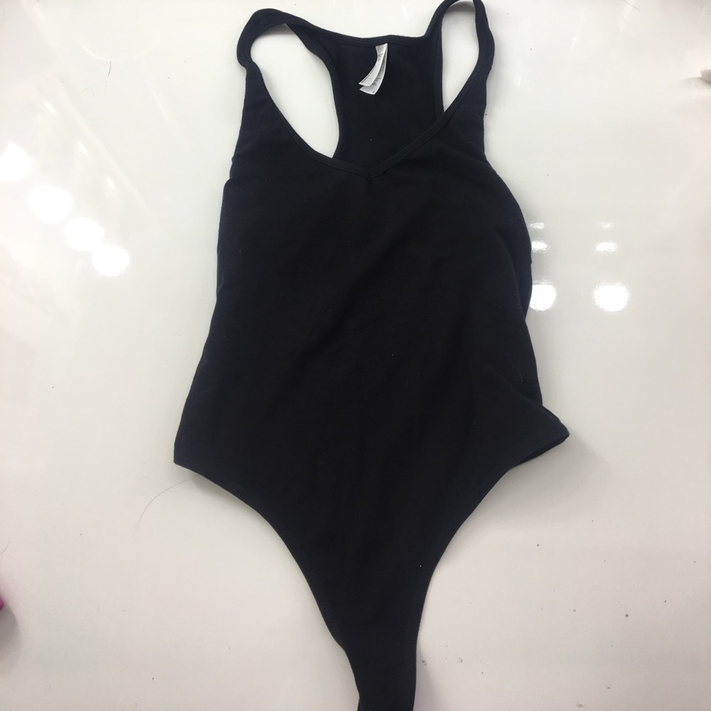 American apparel black bodysuit !!