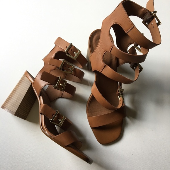 Shelleys London Joey Leather Heels - Picture 4 of 5