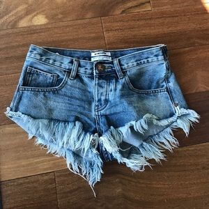 One Teaspoon Bleu Creme No. 2's. Not worn/no tags