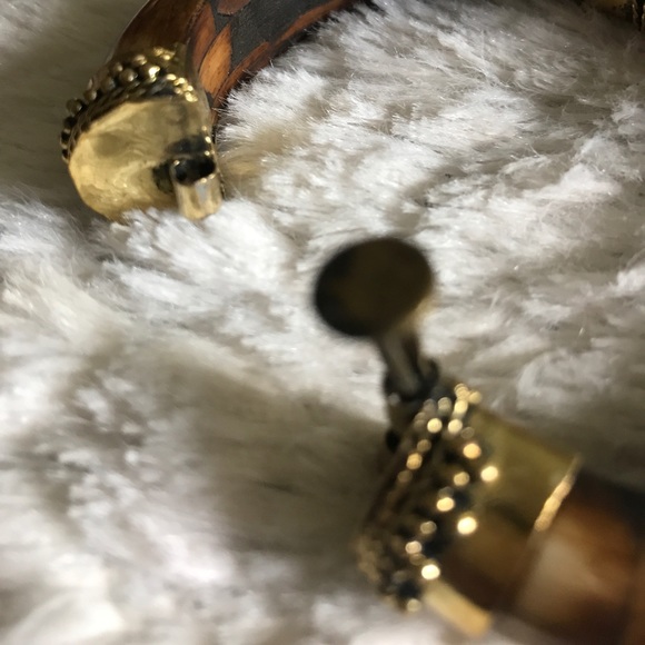 ʙᴀᴍʙᴏᴏ & ᴛɪɢᴇʀ ᴇʏᴇ ʙʀᴀss ʙᴀɴɢʟᴇ - Picture 3 of 5