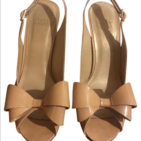 Stuart Weitzman Bow Pumps - Picture 1 of 8