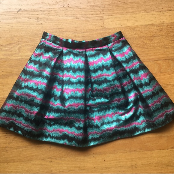 French Connection Jacquard Siberian Metallic skirt - Picture 5 of 5