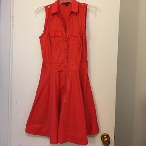 Armani Exchange Button Up Dress