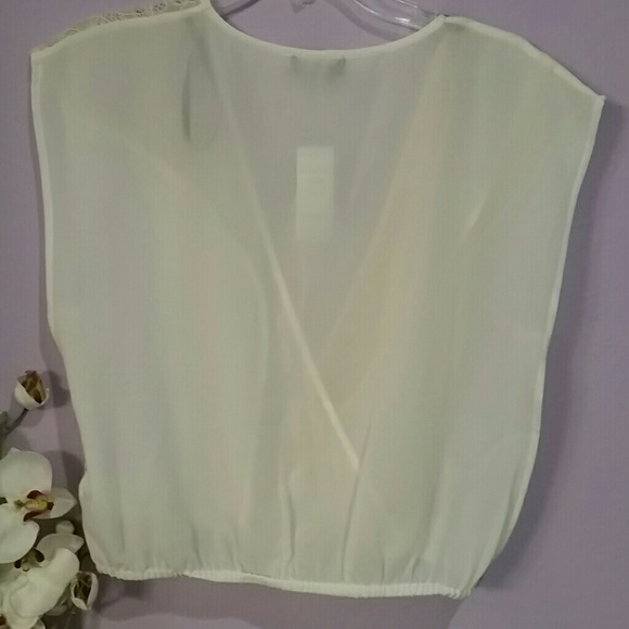 Bebe color block surplice top - Picture 4 of 4