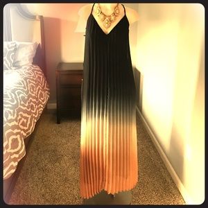 Bar III ombré maxi dress