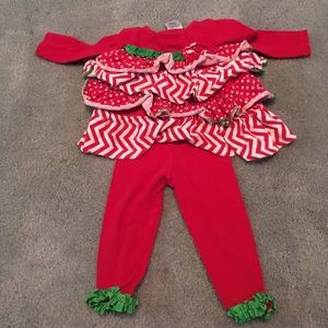 Christmas outfit 12 months from Bonnie baby Christmas outfit 12 months from Bonnie baby
