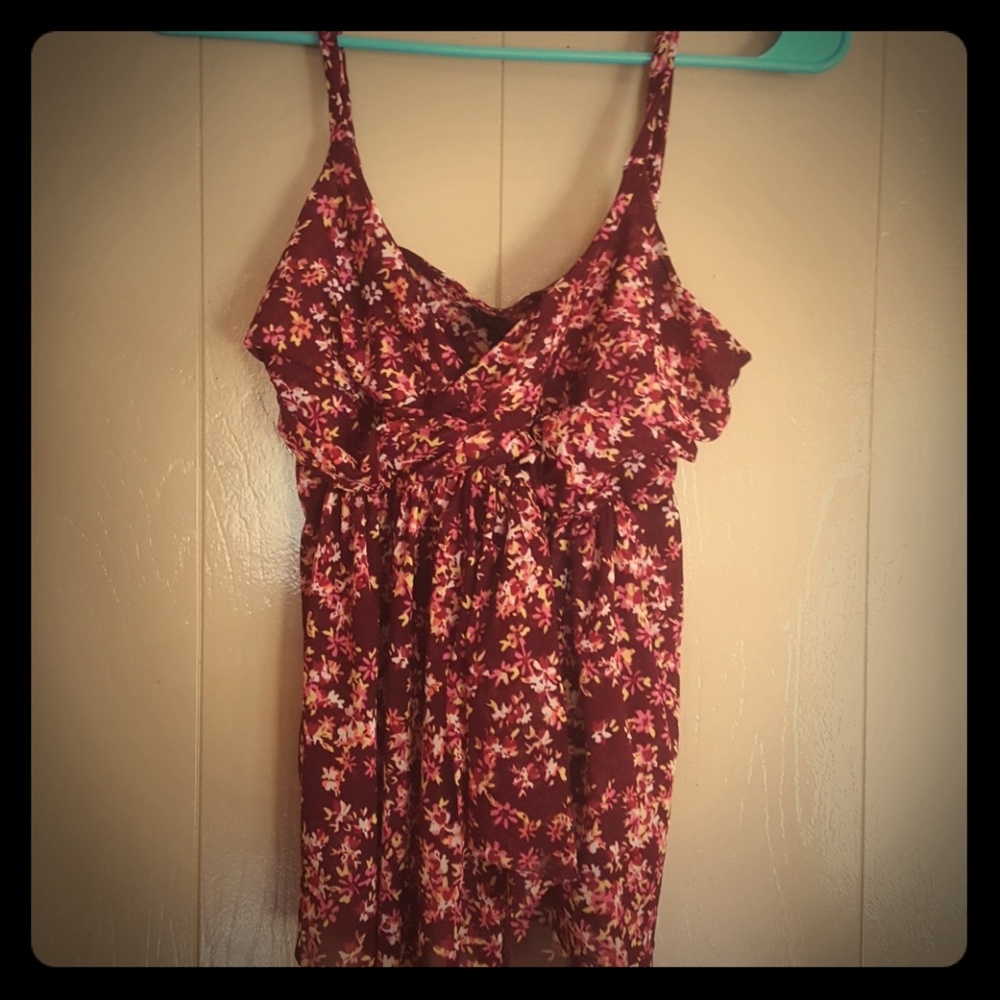 Spaghetti strap tank top.