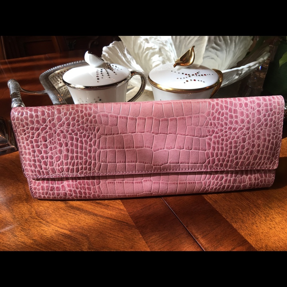 Mauve Envelope Clutch