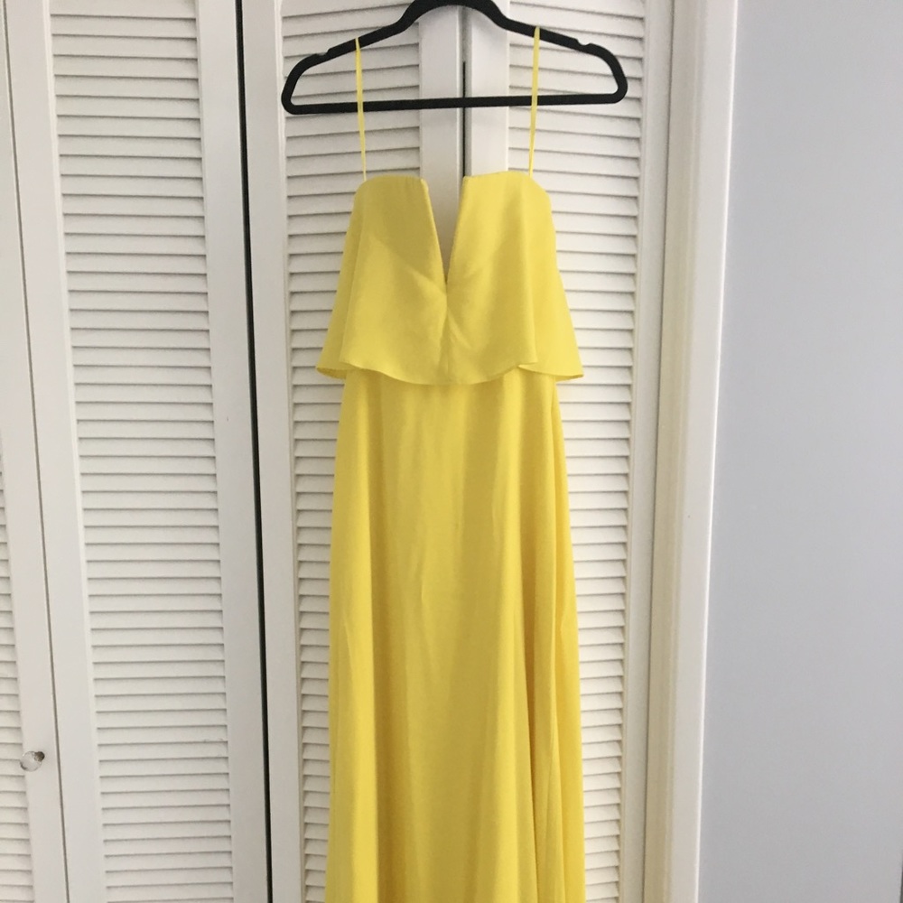 BCBG Yellow Maxi Dress