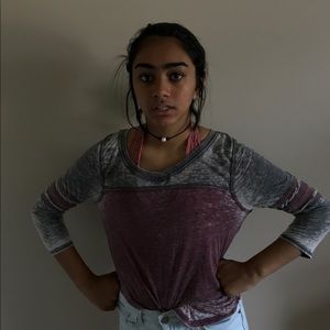 long sleeve buckle shirt !