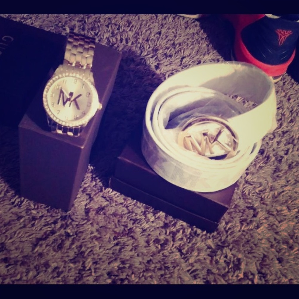 Origins MK belt and watch