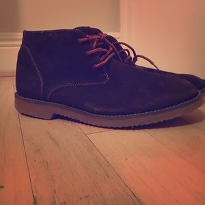 🌟 Men's brown lace up shoes. Comfy!