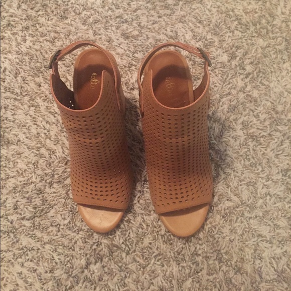 Altar'd State Shoes - Open toe booties