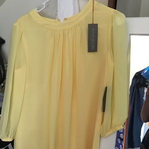 NY & Co dress. Yellow.