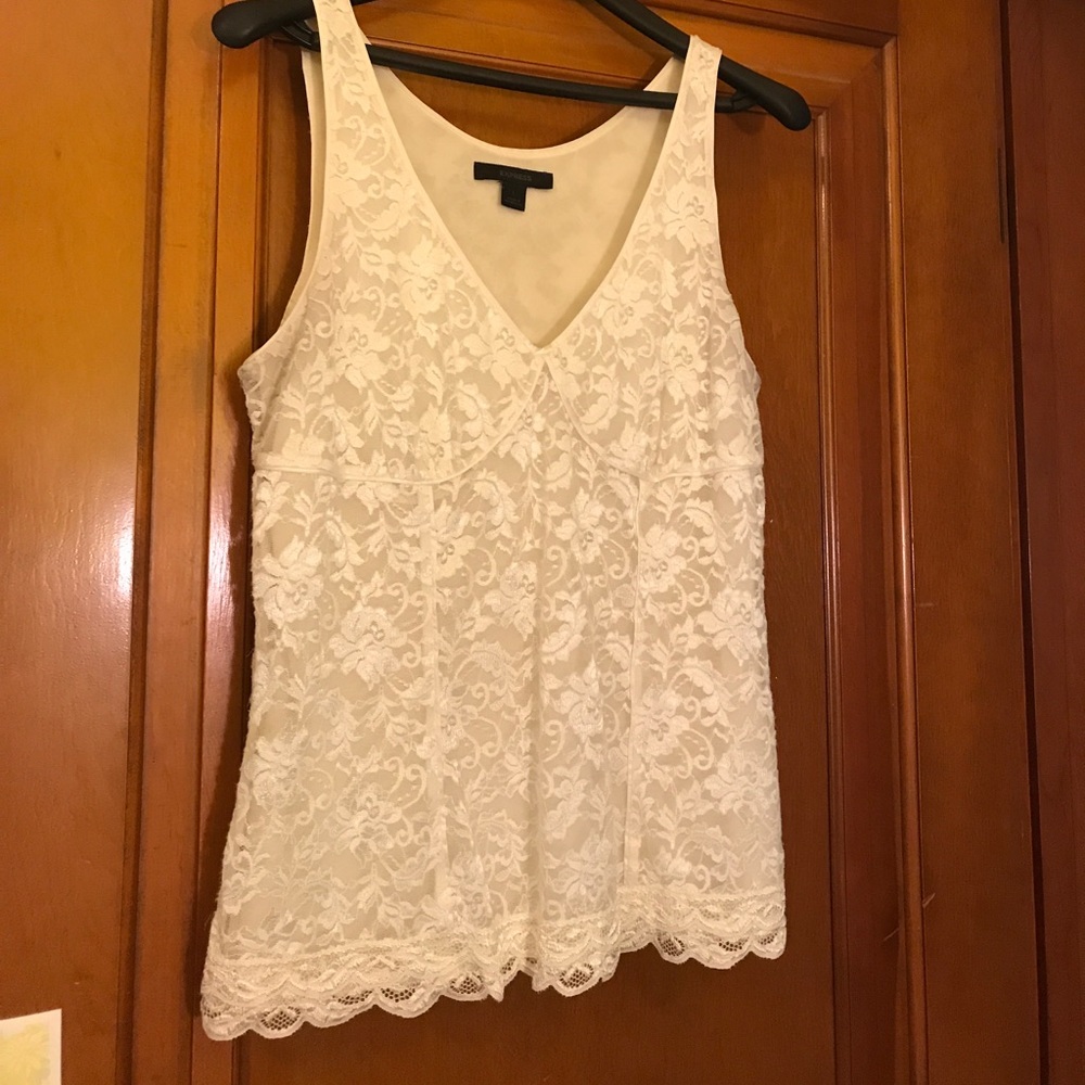 Express lace tank