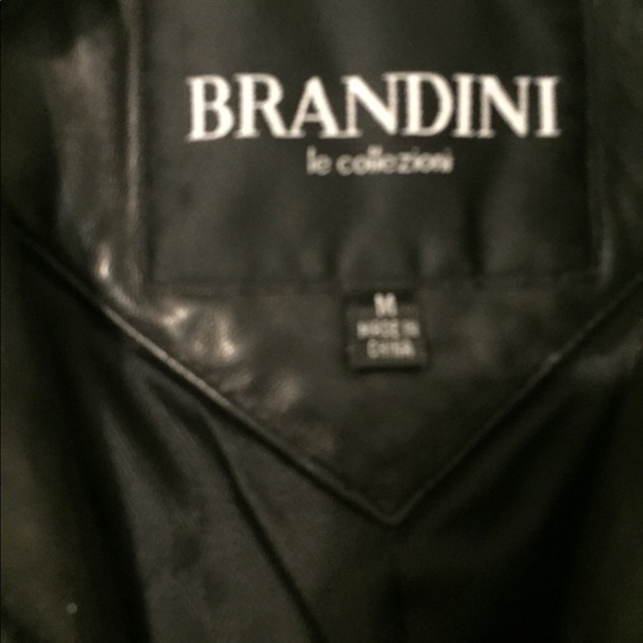 Brandini leather jacket size medium - Picture 3 of 3
