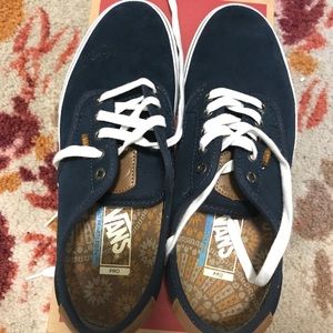 Navy Vans Men's size 10, worn once!