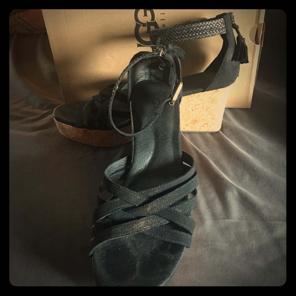Ugg wedges Black Size 8.5