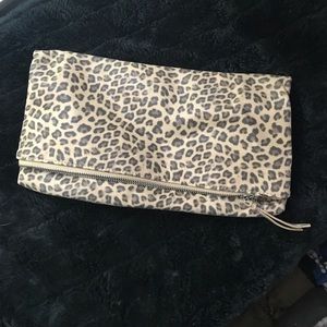 Forever21 Leopard clutch