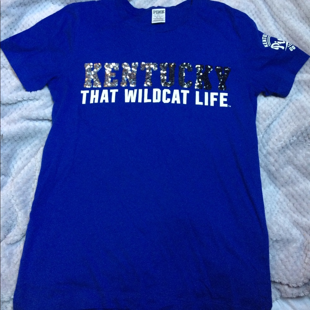 Victoria's Secret Love Pink Kentucky Wildcats tee