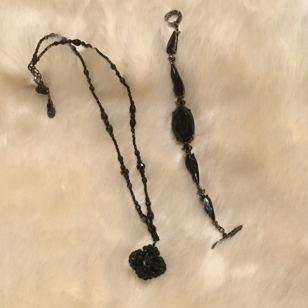 Necklace and bracelet