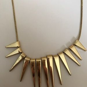 Gold Spike Necklace