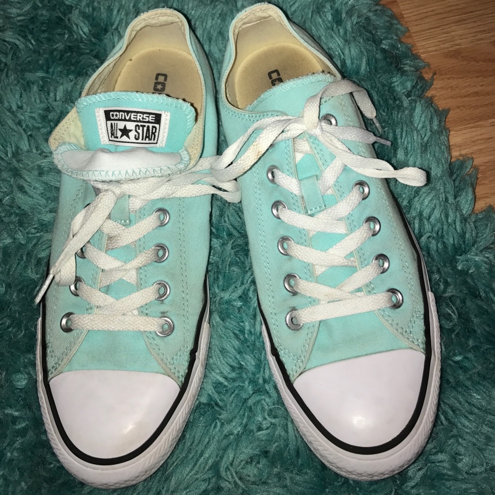 🦋Teal Converse