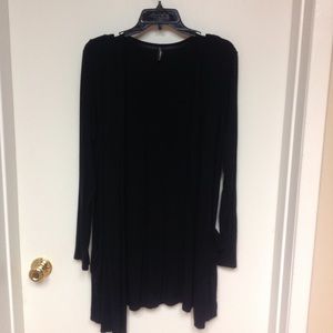 Black long sleeve sweater