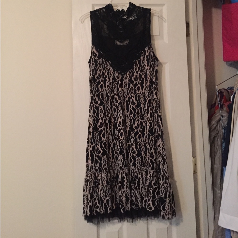 Black and Tan dress
