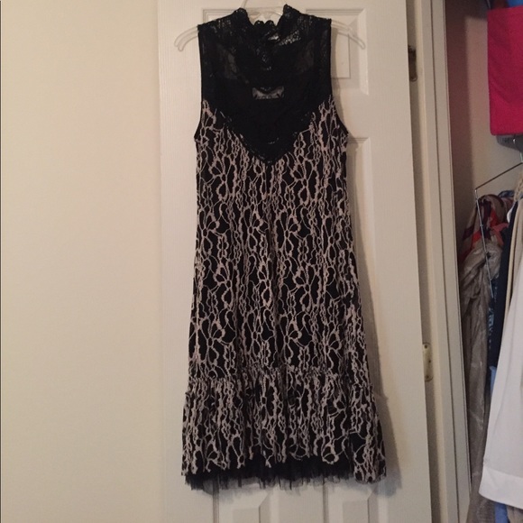 Black and Tan dress - Picture 1 of 4