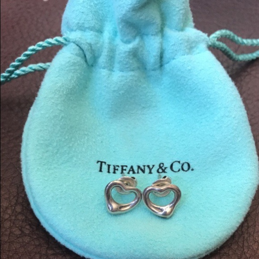 Open Heart Earrings