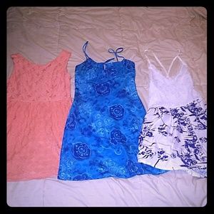 3 FUN SUMMER DRESS AND ROMPER