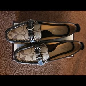 Coach Signature Jillian Driving Loafers