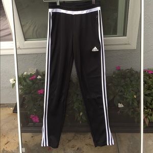 Black Adidas Soccer Track Pants