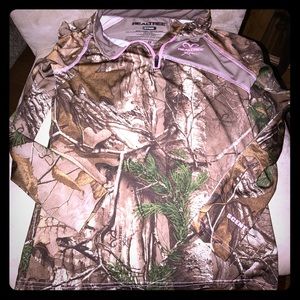 6/6X lightweight camo pullover