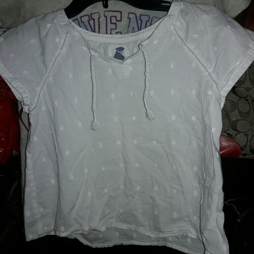 White Old Navy Girl's Shirt