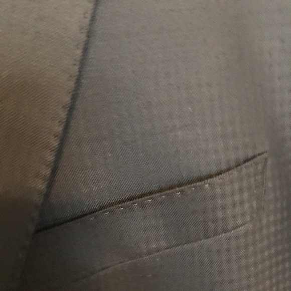 Versace collection Wool Sports Tonal Check Jacket - Picture 3 of 8