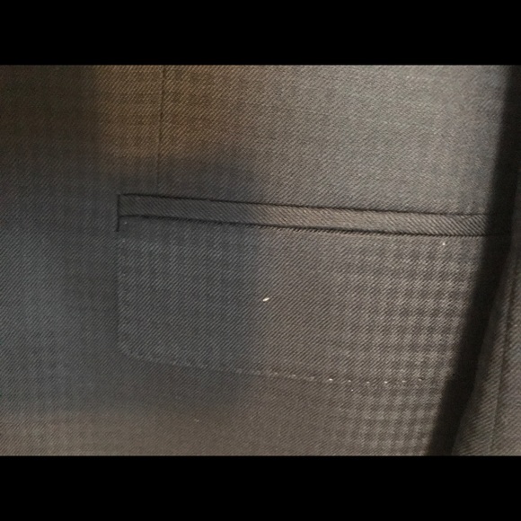 Versace collection Wool Sports Tonal Check Jacket - Picture 4 of 8