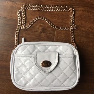 Light purple satchel purse