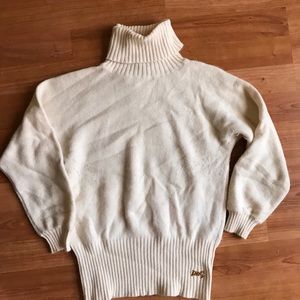 D&G off white turtleneck sweater