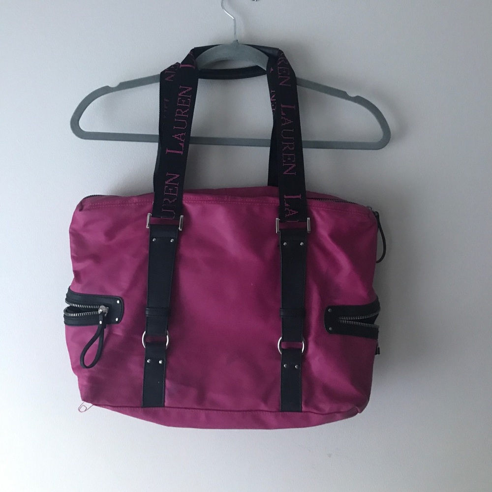 Polo Ralph Lauren pink Carry on bag