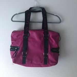 Polo Ralph Lauren pink Carry on bag