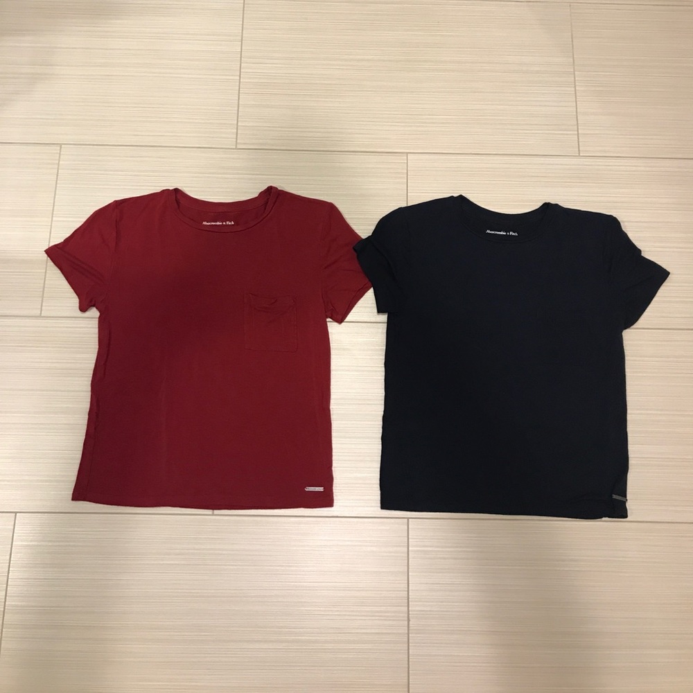 Abercrombie Basic Pocket Shirts (set or separate)