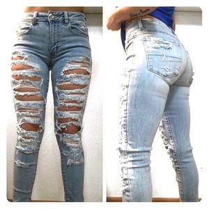 Extreme Distressed Denim