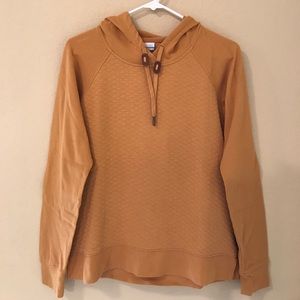 Columbia quilted front hoodie