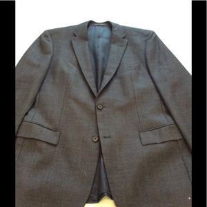 Hugo Boss Gray Suit Jacket Blazer