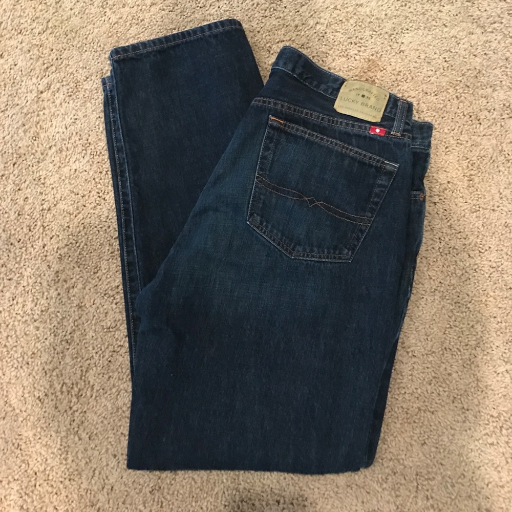 Men's lucky brand 429 classic straight leg jeans