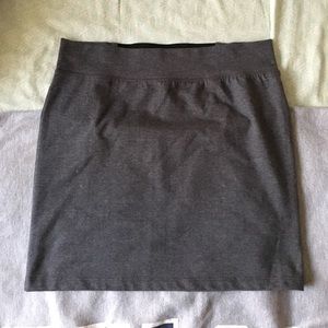 Gray skirt