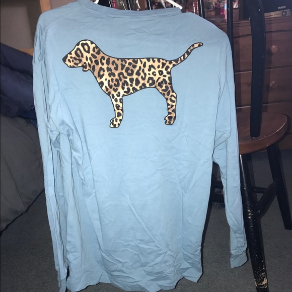 ❌SOLD❌Victoria's Secret PINK Cheetah Longsleeve - Picture 1 of 5